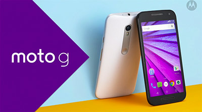 Motorola Moto G 3ª generación en dos versiones de color