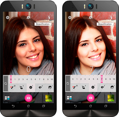 Asus Zenfone Selfie cámara