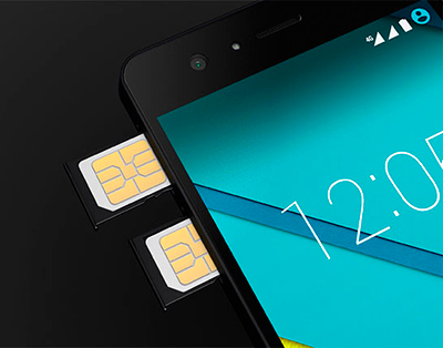 Dual SIM del BQ Aquaris M5