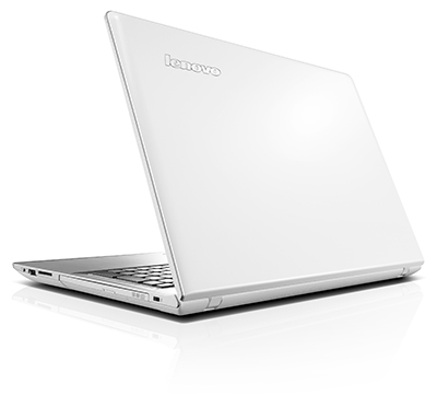 Vista trasera del portátil Lenovo Z51-70