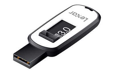 Pendrive lexar USB 3.0 128GB ladeado