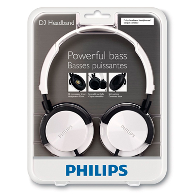 Blister de los Auriculares Philips SHL-3000WT