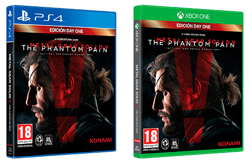 Metal Gear Solid V The Phantom Pain, Ediciones para PS4 y para Xbox One