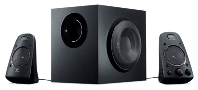 Vista general de los altavoces Logitech Z623