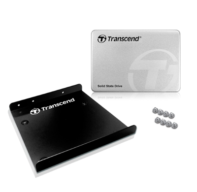 Disco duro SSD Transcend de 512GB con adaptador