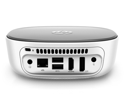 Conexiones traseras del ordenador HP Pavilion Mini 300