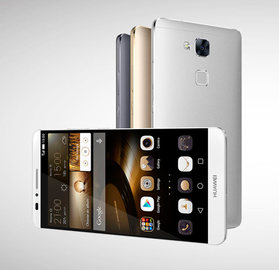 Varias vistas del SmartPhone Huawei Mate 7