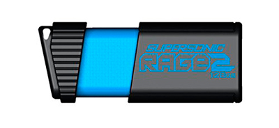 Vista general del Pendrive Patriot Memory Supersonic Rage 2 128GB 
