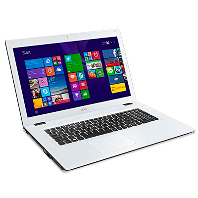 Vista frontal del portátil Acer Aspire E5-522-87UL