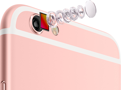 Detalle cámara del Apple Iphone 6s