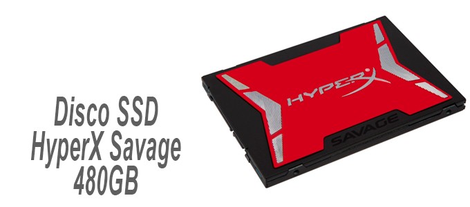 Disco SSD HyperX Savage de 480GB
