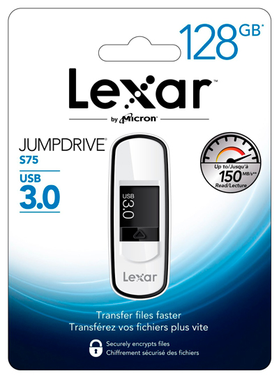 Blister del pendrive 128GB Lexar