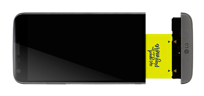 Característica modular del SmartPhone LG G5