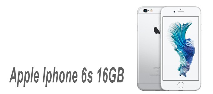Apple Iphone 6s de16GB color plata