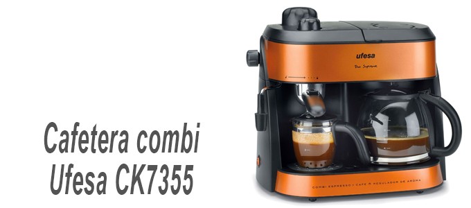 Cafetera combi Ufesa CK7355