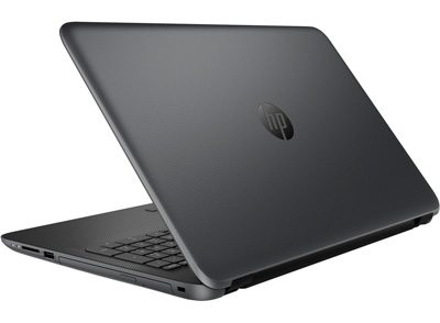 Vista trasera del portátil HP 250 G4 con Intel Core i5