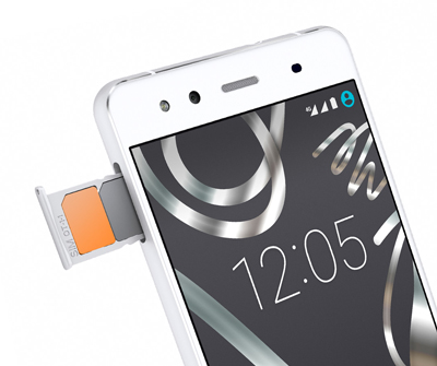 Función Dual SIM del terminal BQ Aquaris X5
