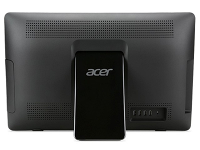 Vista trasera del Ordenador todo en uno Acer Aspire ZC-107