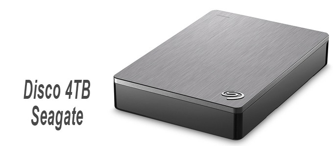 Disco duro externo Seagate Backup Plus de 4TB