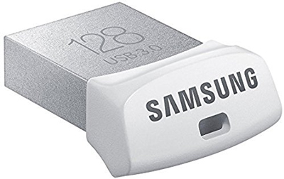 Vista lateral del Pendrive Samsung 128GB