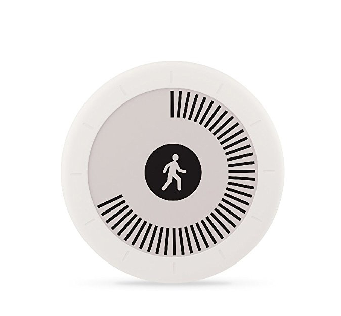 Progreso diario mostrado por la pulsera de actividad Withings Go