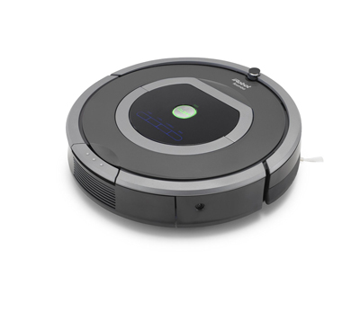 Vista general del robot aspirador iRobot Roomba 782