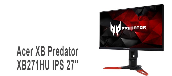 Monitor gaming Acer XB Predator XB271HU IPS de 27 pulgadas