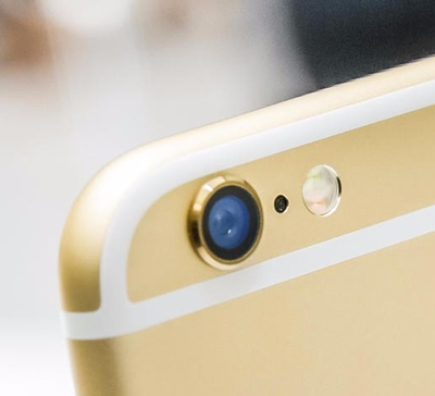 Detalle de la cámara del Apple iPhone 6 Plus de 16GB