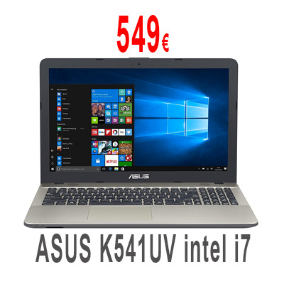 ASUS K541UV intel i7