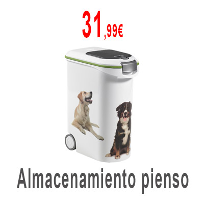 Almacenamiento pienso mascotas 20KG