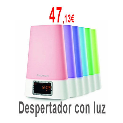 Despertador con luz