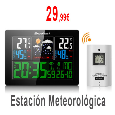 Estación Meteorológica inalámbrica