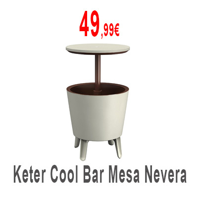 Mesa con nevera Keter Cool Bar