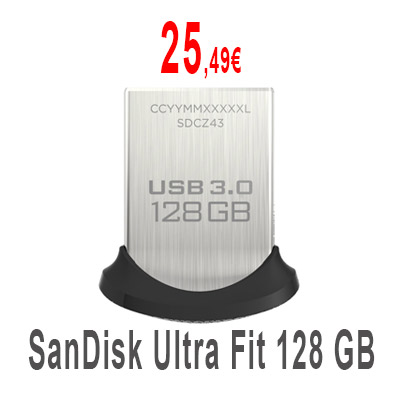 SanDisk Ultra Fit de 128 GB