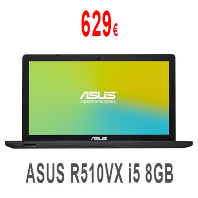 ASUS R510VX intel i5 y 8GB RAM
