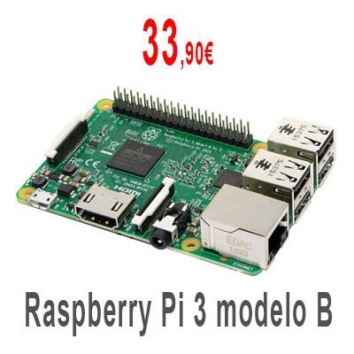 Raspberry Pi 3 modelo B