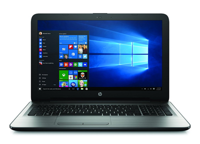 Vista frontal del Portátil HP 15-ay125ns
