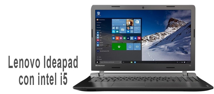 Lenovo Ideapad 100-15IBD con intel core i5.
