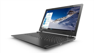 Vista lateral del portátil Lenovo Ideapad 100-15IBD