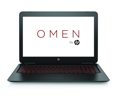 Vista general del portátil HP Omen 15