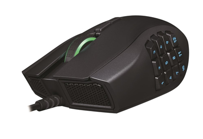 Vista delantera del Ratón Razer MMO Chroma