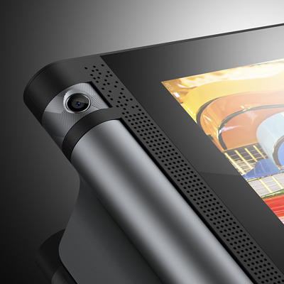 Detalle de la cámara de la tablet Lenovo Yoga Tab 3
