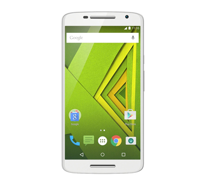 Vista frontal del Motorola Moto X Play