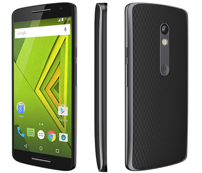 Varias vistas del Motorola Moto X Play