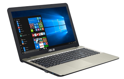 Vista general del portátil Asus K541UV