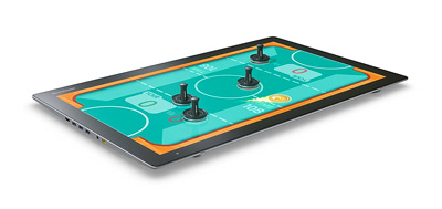 Lenovo Yoga Home 900 usandolo con batería