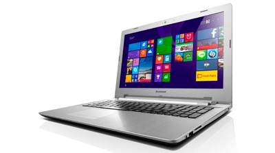 Vista general del Portátil Lenovo Z51-70 con Intel i5
