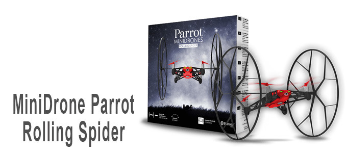 MiniDrone Parrot Rolling Spider