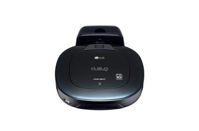 Vista general del robot aspirador LG Hombot Square Turbo serie 7