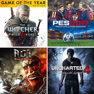 Ofertas de la Play Store en videojuegos para PS4